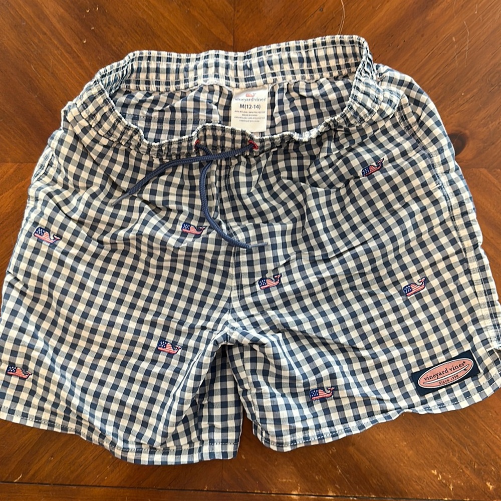 Vinyard Vines YM (12/14) shorts. Liner is cut out.